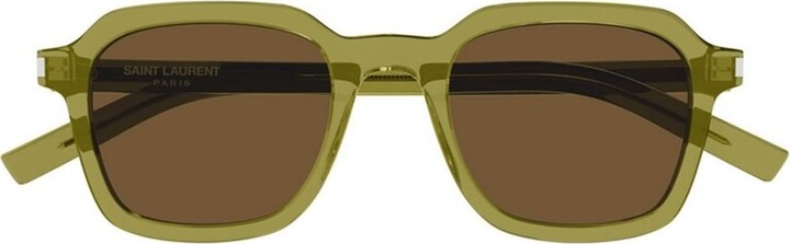 Saint Laurent Eyewear Square Frame Glasses