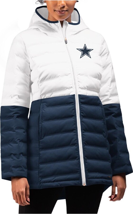 Women's Msx by Michael Strahan White, Navy Dallas Cowboys Willow ...