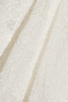 Thumbnail for your product : Giambattista Valli Ruffled macramé lace top