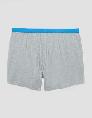 ASOS Plus Jersey Boxers With Blue Waistband 3 Pack