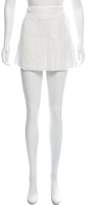 Thumbnail for your product : Joseph Pleated Linen Mini Skirt w/ Tags