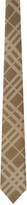 Thumbnail for your product : Burberry Beige Silk Check Classic Cut Tie
