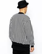 Thumbnail for your product : Alpha Industries American Apparel Bomber Jacket In Houndstooth