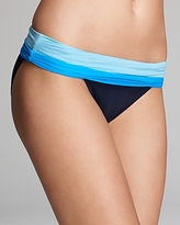 Thumbnail for your product : Carmen Marc Valvo Sea Shade Rollover Bikini Bottom