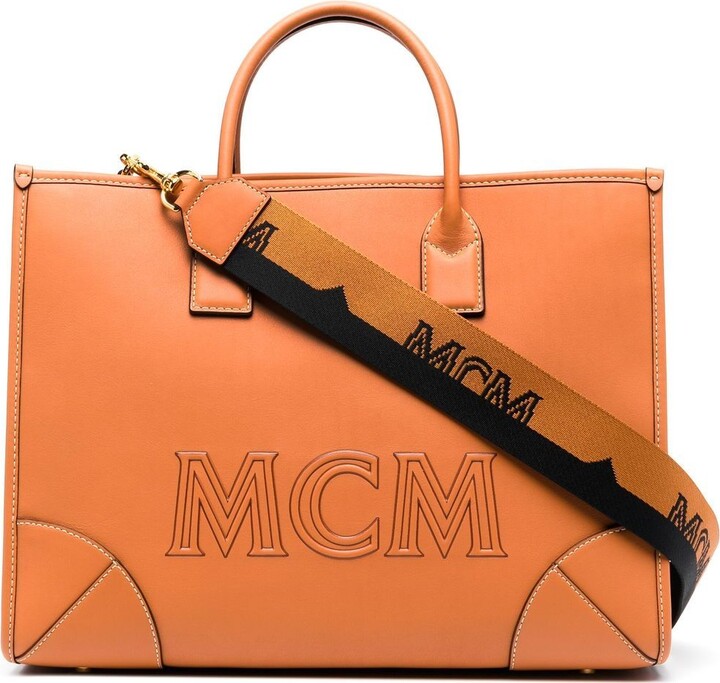 MCM Large München Tote in Spanish Calf Leather