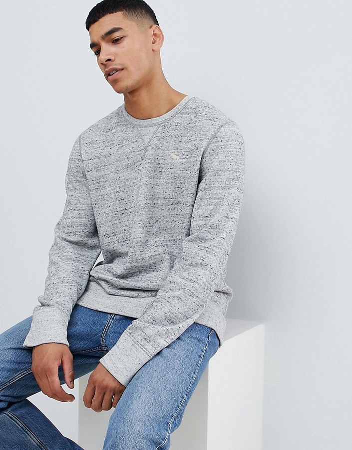abercrombie crew neck sweatshirt