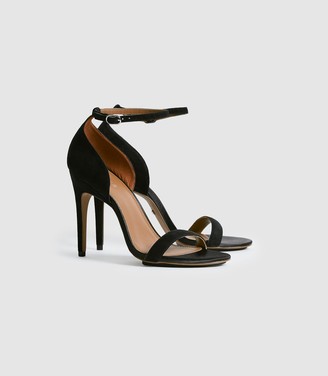 reiss black sandals