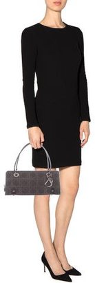 Christian Dior Studded Denim Lady Bag