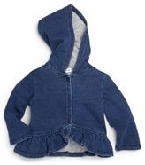 Thumbnail for your product : Splendid Infant's Ruffled Denim Hoodie