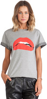Thumbnail for your product : RED Valentino Printed Lips Tee