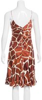Thumbnail for your product : Roberto Cavalli Sleeveless Silk Dress