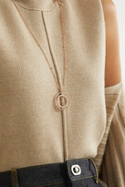 Thumbnail for your product : Messika Move Romane 18-karat Rose Gold Diamond Necklace - one size