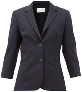 Thumbnail for your product : The Row Schoolboy Wool-blend Blazer - Navy