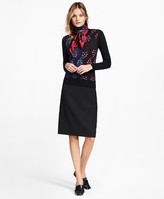 Thumbnail for your product : Brooks Brothers Petite Wool Pencil Skirt