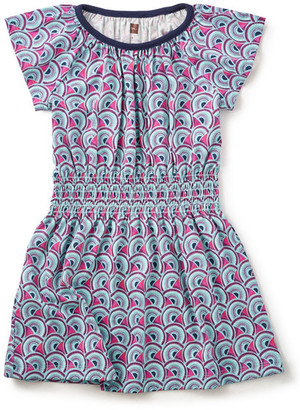 Tea Collection Monde Flutter Sleeve Dress (Toddler Girls, Little Girls, & Big Girls)
