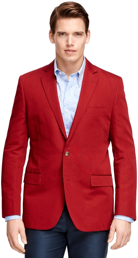 Brooks Brothers Fitzgerald Fit Two-Button Sport Coat - ShopStyle