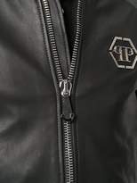 Thumbnail for your product : Philipp Plein branded bomber jacket