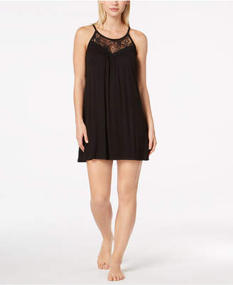 Alfani Lace-Trimmed Scoop-Neck Chemise, Created for Macy's