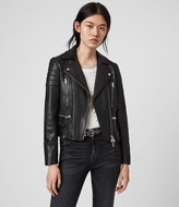 Thumbnail for your product : AllSaints Halley Leather Biker Jacket