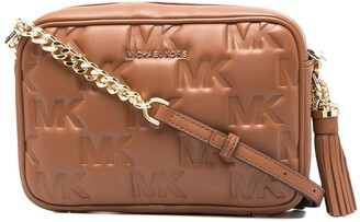 michael kors brown tote handbolsa
