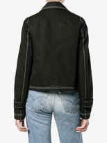Thumbnail for your product : No.21 Straps Closure Cropped Jacket