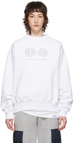 Thumbnail for your product : Rassvet White Reflective Print Sweatshirt