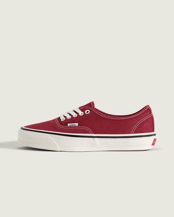Vans Premium Authentic Shoes (Bordeaux Red) - 3.5 Boys / 5.0 Women