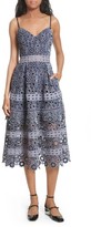 Thumbnail for your product : Self-Portrait Women's Embroidered Cutwork Midi Dress