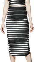 Thumbnail for your product : G by Guess GByGUESS Women's Amabelle Ribbed Midi Skirt