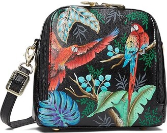 Anuschka Zip Around Travel Organizer - 668 (Rainforest Beauties) Handbags