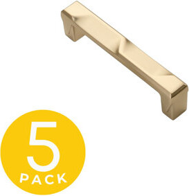 Sapphire Geiger Series 5 in. (128 mm) Center-to-Center Modern Cabinet Handle/Pull (5 Pack)