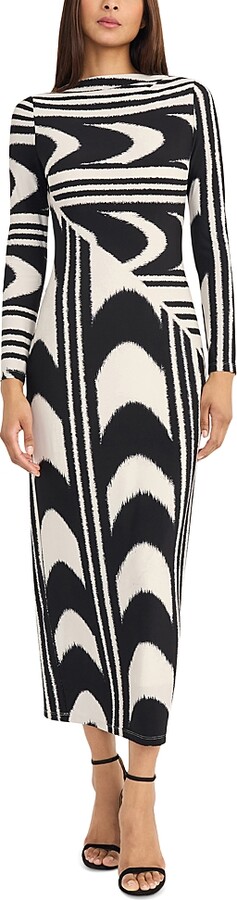 Donna Morgan Long Sleeve Dress