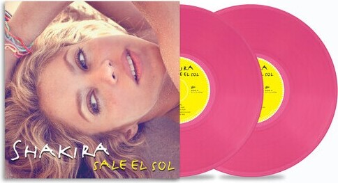 Shakira-SaleElSol(ColoredVinylPinkGatefoldLPJacket180GramVinyl)