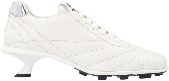 Miu Miu Kitten Heel Sneakers - ShopStyle