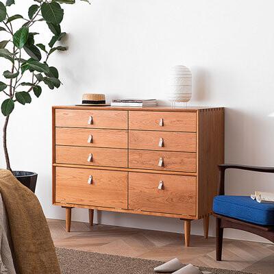 Dream cabinet Simple Asymmetrical Design Drawer Storage Cabinet