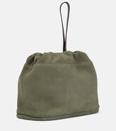Thumbnail for your product : Loro Piana Ashore Small suede clutch