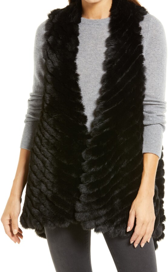 Fur Vest Asymmetrical | Shop the world's largest collection of 