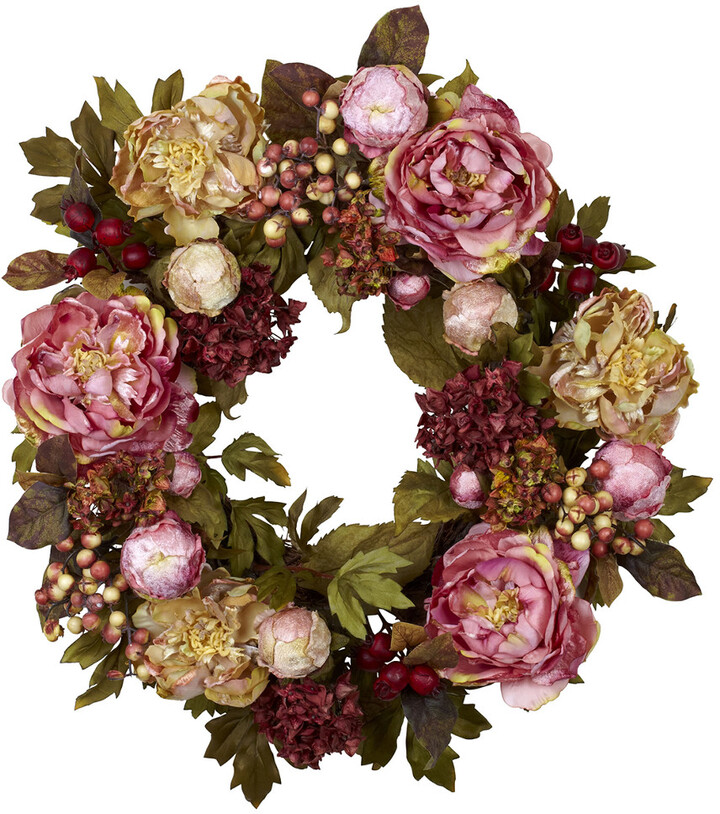 Hydrangea Wreath | Shop the world's largest collection of fashion |  ShopStyle