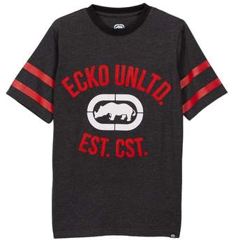 Ecko Unlimited Rhino Striped Sleeve Tee (Big Boys)