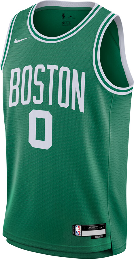 Nike Jayson Tatum Boston Celtics 2023/24 Icon Edition Big Kids' NBA Swingman Jersey in Green | 9Z2B7BX2P-TAT