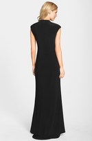 Thumbnail for your product : Vince Camuto Embellished V-Neck Gown
