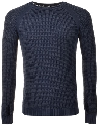 Replay Knitted Jumper Blue