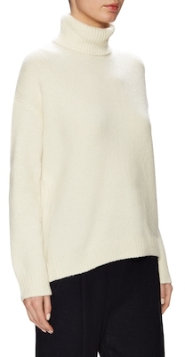 Vince Wool Ribbed Turtleneck Sweater