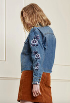 Thumbnail for your product : FABIENNE CHAPOT Camille Embroidered jacket DENIM