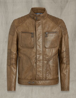 Belstaff Weybridge 2.0 Leather Jacket - ShopStyle