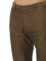 Thumbnail for your product : Paul Smith Animal-jacquard flat-front chinos