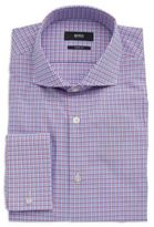 Thumbnail for your product : HUGO BOSS Sharp Fit Checkered Dress Shirt