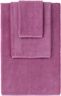Tekla Pink Organic Three-Piece Towel Set