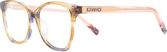 Missoni Square-Frame Glasses