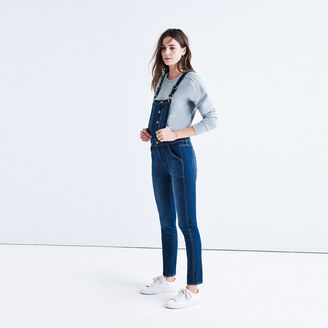 Madewell Button-Front Skinny Overalls